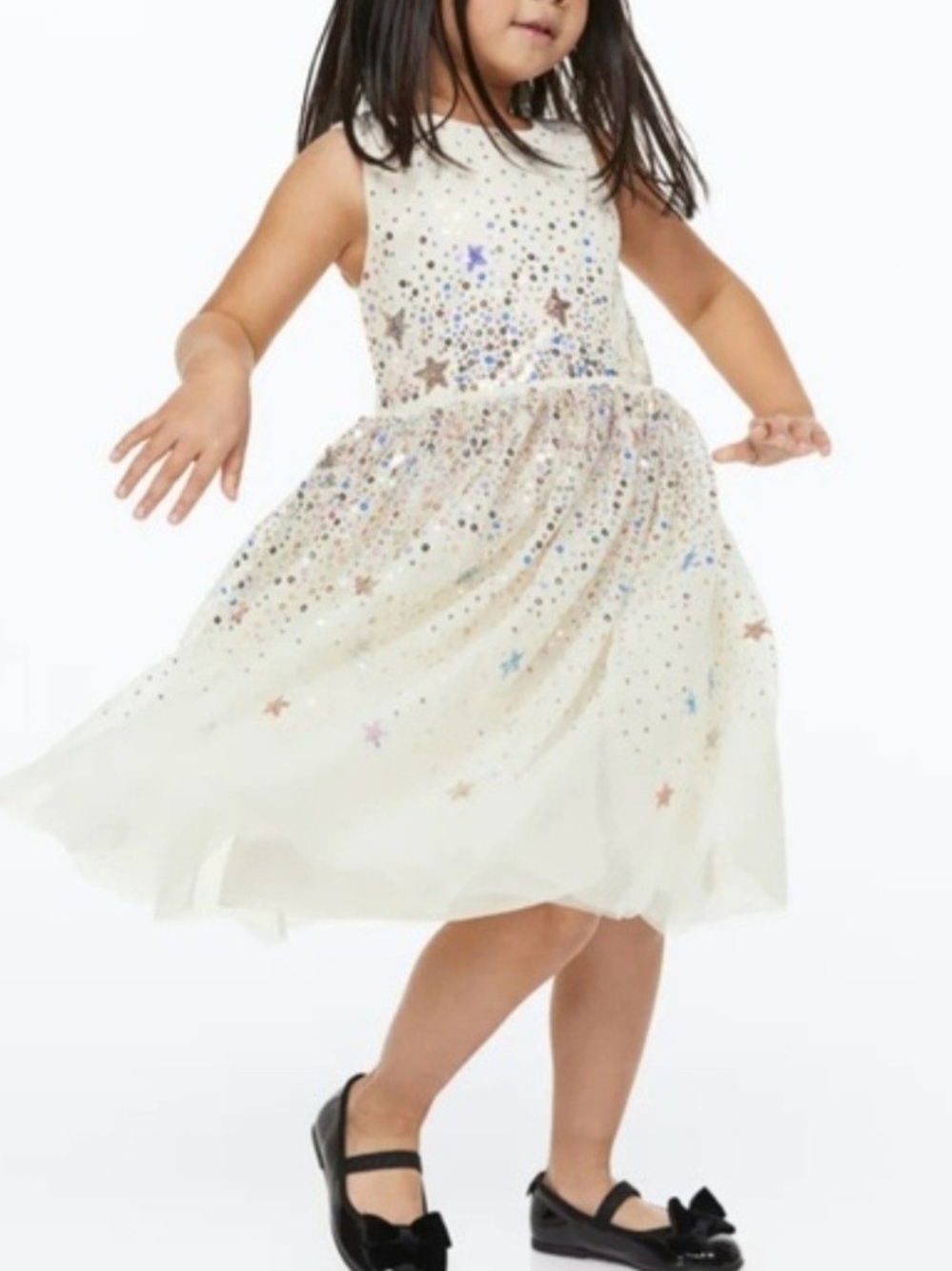 H&M Tulle Sequin Dress Size 6